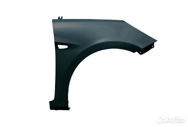 Крыло правое Хендай Солярис 1 2010-17 черный MZH