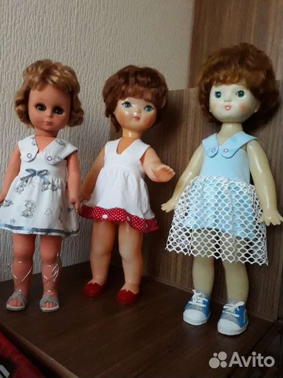 Кукла СССР платья много
