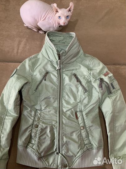 Винтажный бомбер Khujo