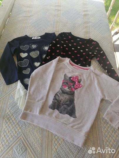 Вещи пакетом на девочку 110