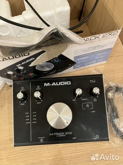Звуковая карта m audio 2x2