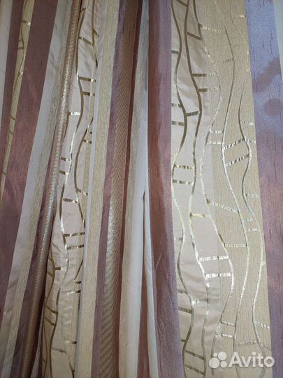 Шторы с люверсами бу