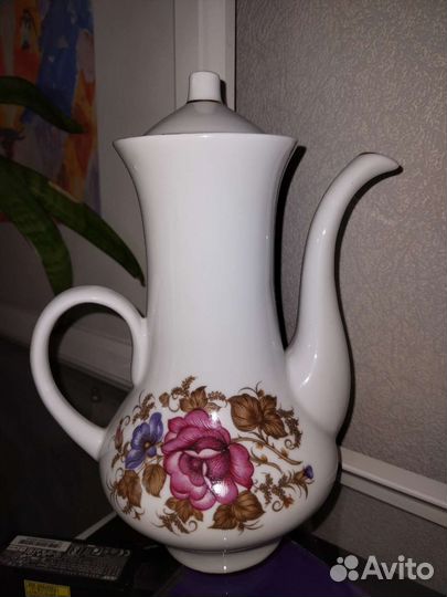 Кофейник СССР Бориславский фарфоровый завод