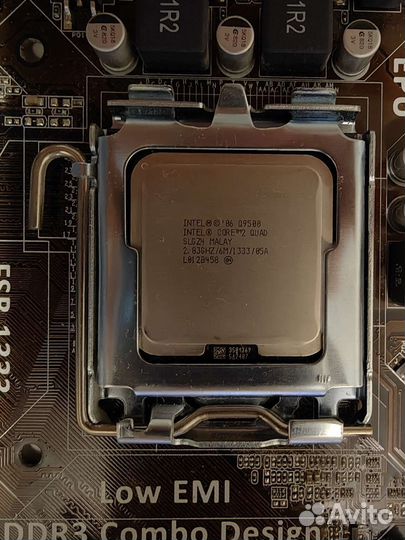 Asus P5G41C-M LX/Quad9400/4gb ddr3