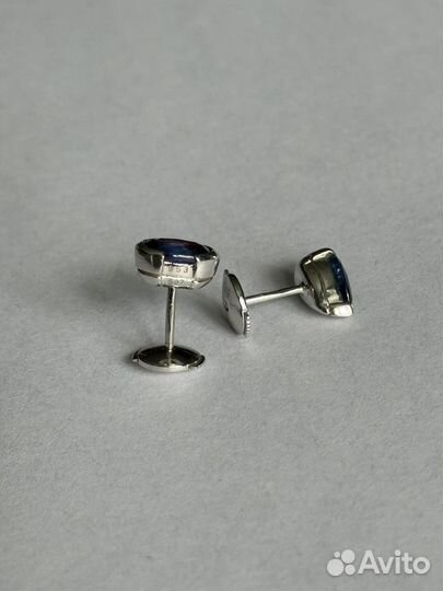 Cartier Meli Melo Sapphire White Gold Earrings