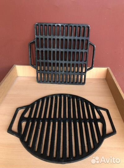 Чугунная решетка для гриля 460 * 520 мм Узбекистан