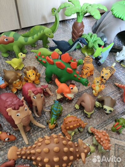Деагостини Динозавры 47 фигурок+журналы