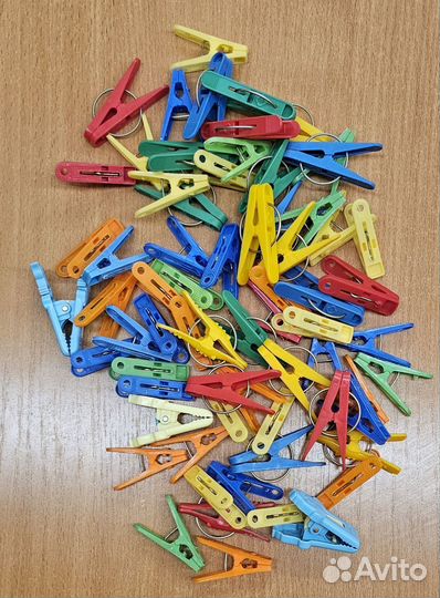 Прищепки (пластик)