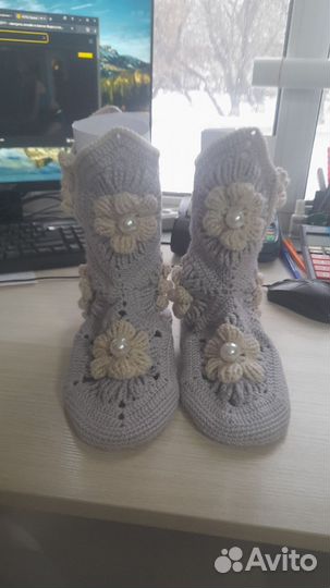 Сапожки женские 38