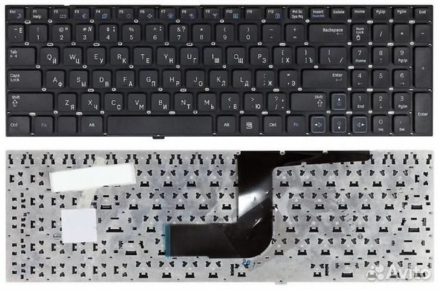 Клавиатура для Samsung RC508 RC510 RC520 черная