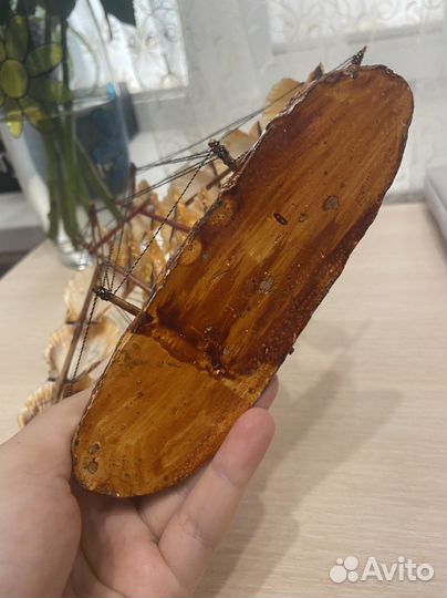 Корабль статуэтка ручная работа