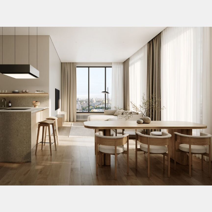 2-к. квартира, 67,3 м², 23/29 эт.