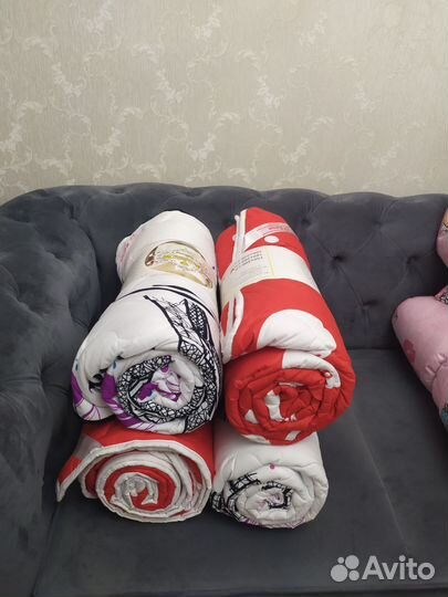 Одеяло покрывало односпалки двухспальное евро