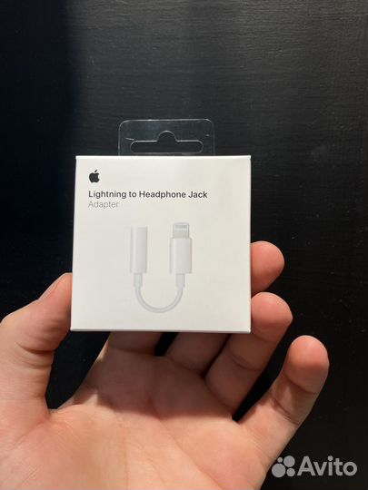 Переходник lightning 3.5 jack