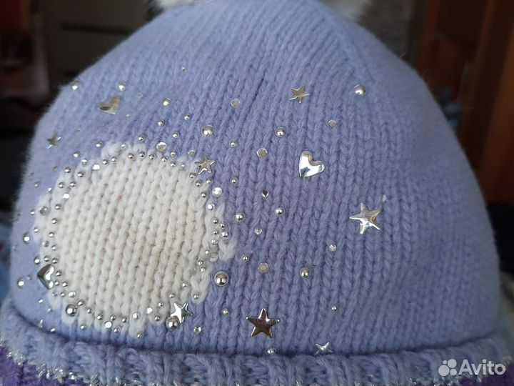 Шапка зимняя для девочки новая