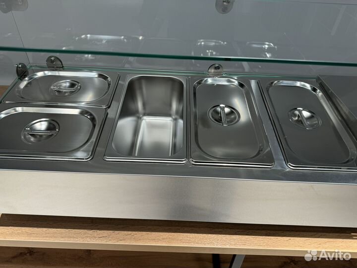 Холодильная витрина с гастроемкостями