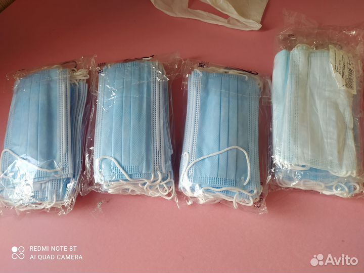 Маски одноразовые