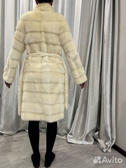 Шуба норковая 42 44 бу