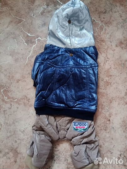 Куртка для собаки новая