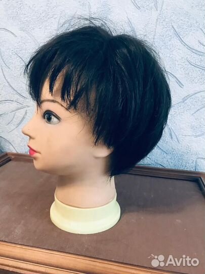 Манекен голова для причесок, шапок, украшений