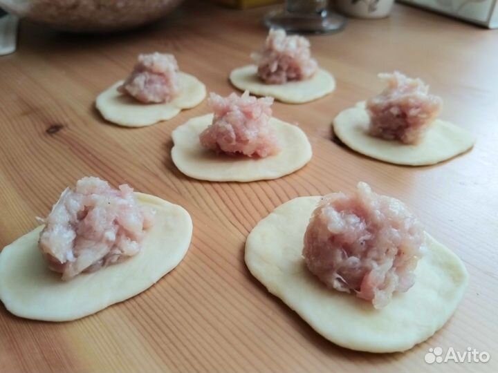 Домашние манты/ пельмени