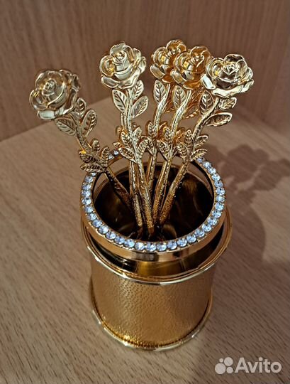 Набор чайных ложек с подставкой