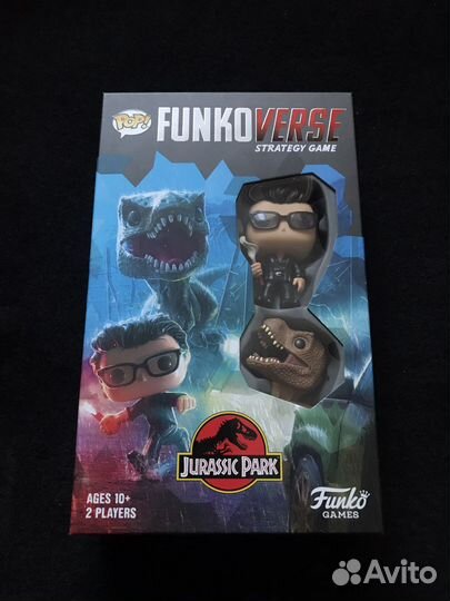 Funko Verse Jurassic park 101 настольная игра