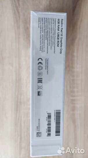 Планшет xiaomi redmi pad 6/128, EAC (ростест)