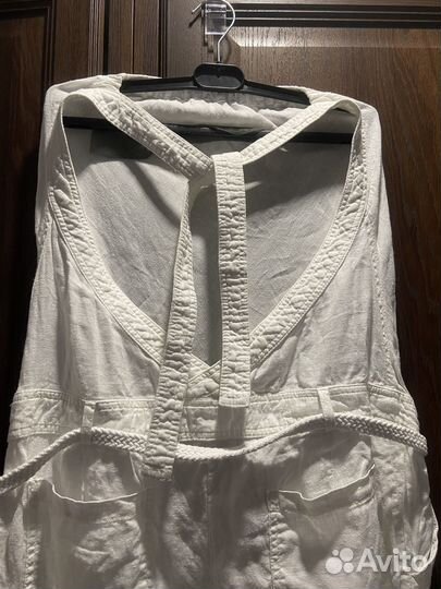 Комбинезон льняной для беременных, р. 48