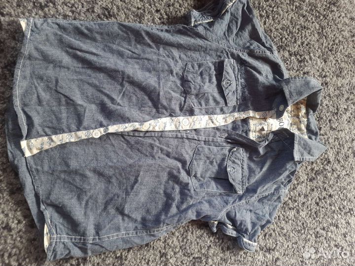 Рубашка хлопок 128