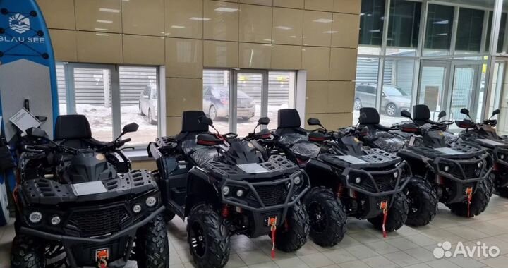 Квадроциклы 4WD большой выбор, в наличии в Сургуте