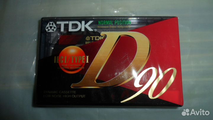 Запечатанные кассеты TDK и другие