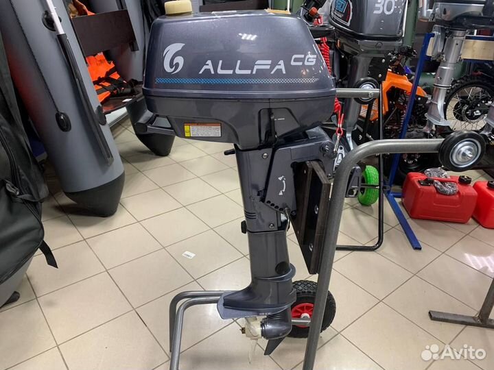 Лодочный мотор allfa (Альфа) CG T3 витрина