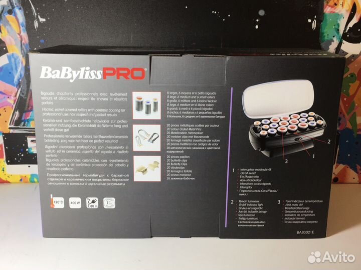 Электробигуди BaByliss PRO Ceramic Pulse, BAB3021E