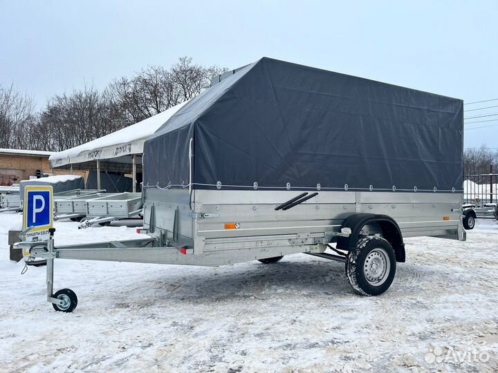 Прицеп сст 7132-09-У (Подъемный Борт и Тент 1.53)