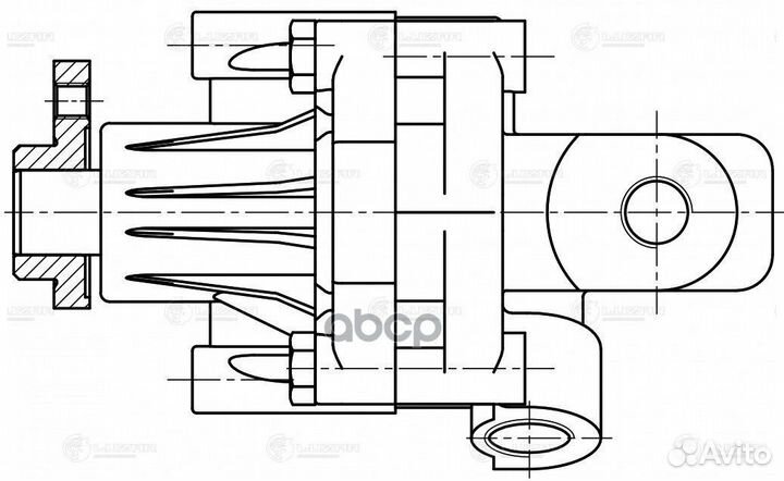 Насос гур для а/м VW Passat (96) /Audi A4 (94)