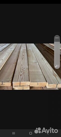 Палубная доска из лиственницы