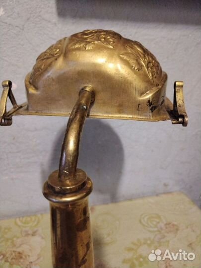 Лампа настольная старинная