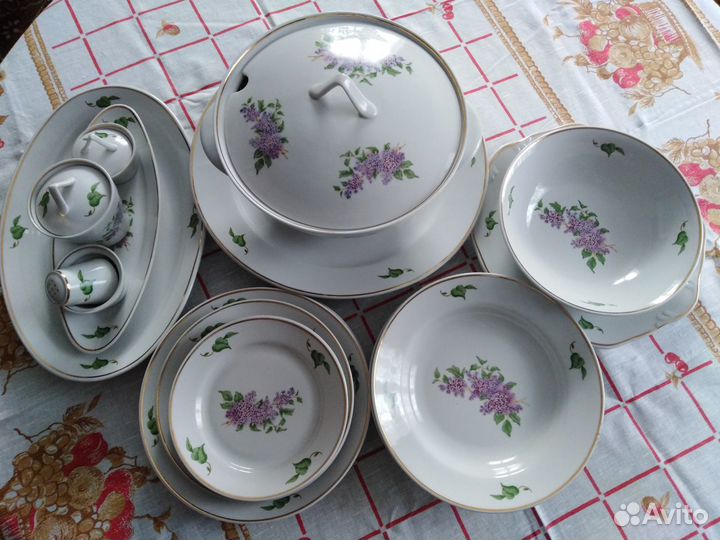 Столовый сервиз дулево