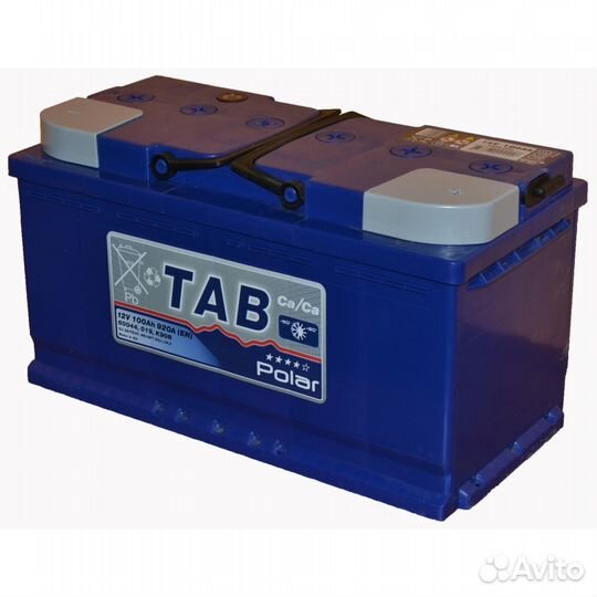 Акб TAB Polar 100 Дизель 900А пусковой ток