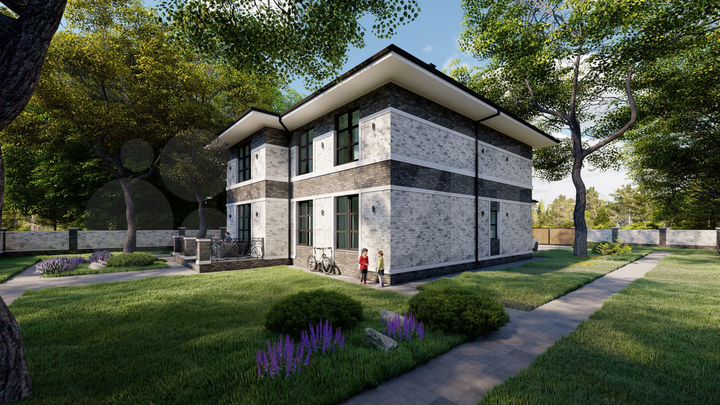 Коттедж 300 м² на участке 8 сот.