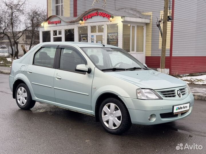 Renault Logan 1.6 МТ, 2009, 176 350 км