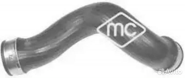 Metalcaucho 09529 Патрубок vw t5 1.9tdi 03