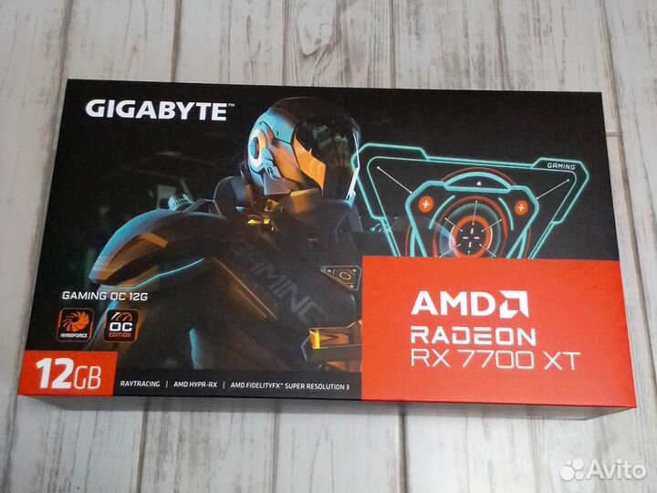 Видеокарта Gigabyte AMD Radeon RX 7700XT, 7600