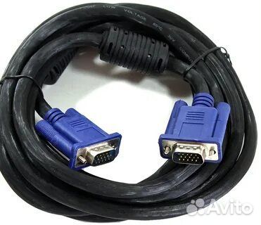 Кабель vcom svga компьютер монитор
