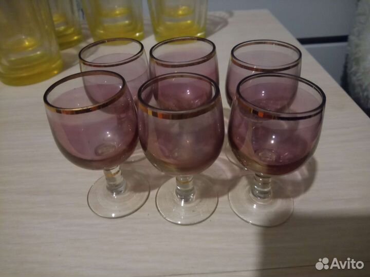 Стаканы, рюмки СССР