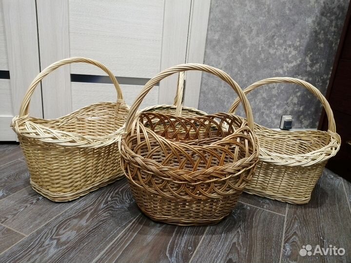 Плетеные корзины