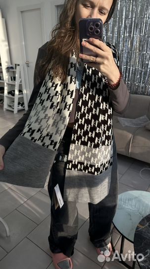 Шарф палантин женский Karl Lagerfeld, оригинал