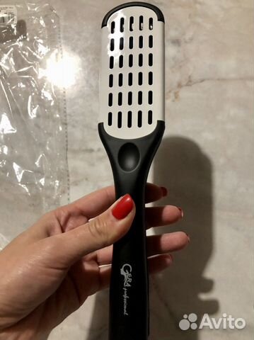 Двойная расческа для выпрямления волос