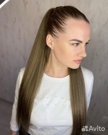 Афрорезинки, съёмный хвост, шиньон